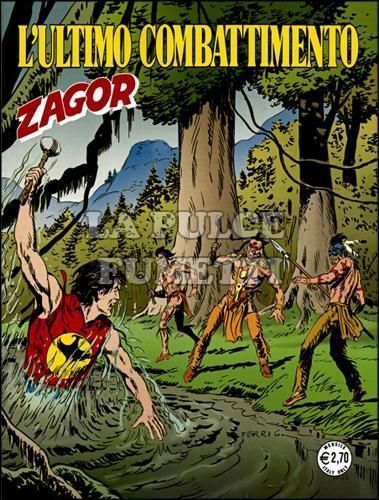 ZENITH #   599 - ZAGOR 548: L'ULTIMO COMBATTIMENTO